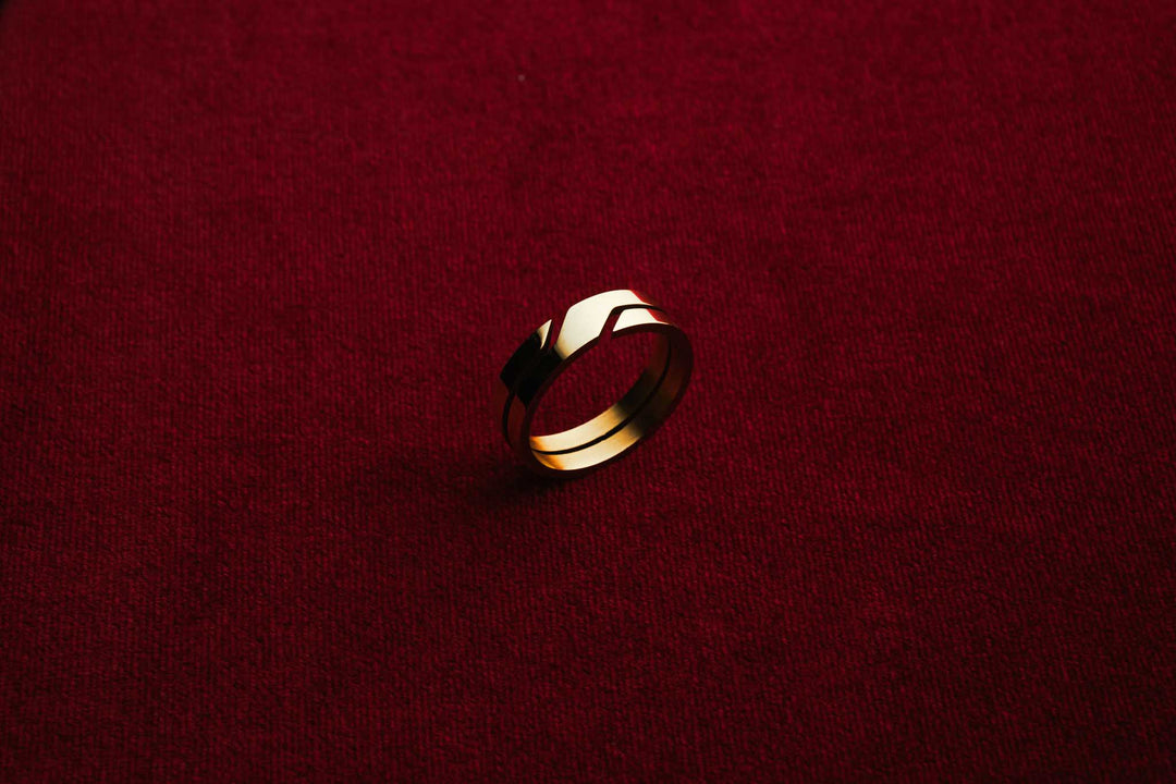 gold EXCISION ring