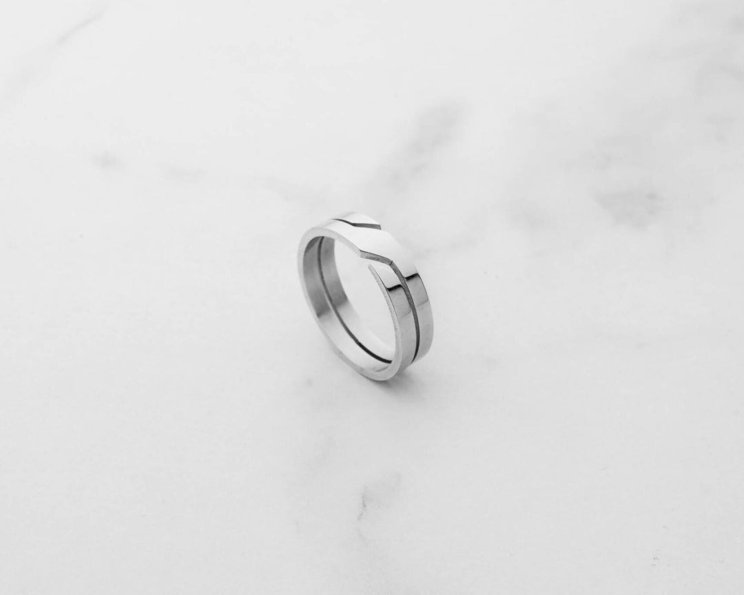 Silver EXCISION ring