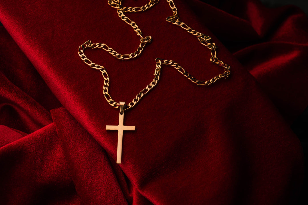 Gold CROSS pendant