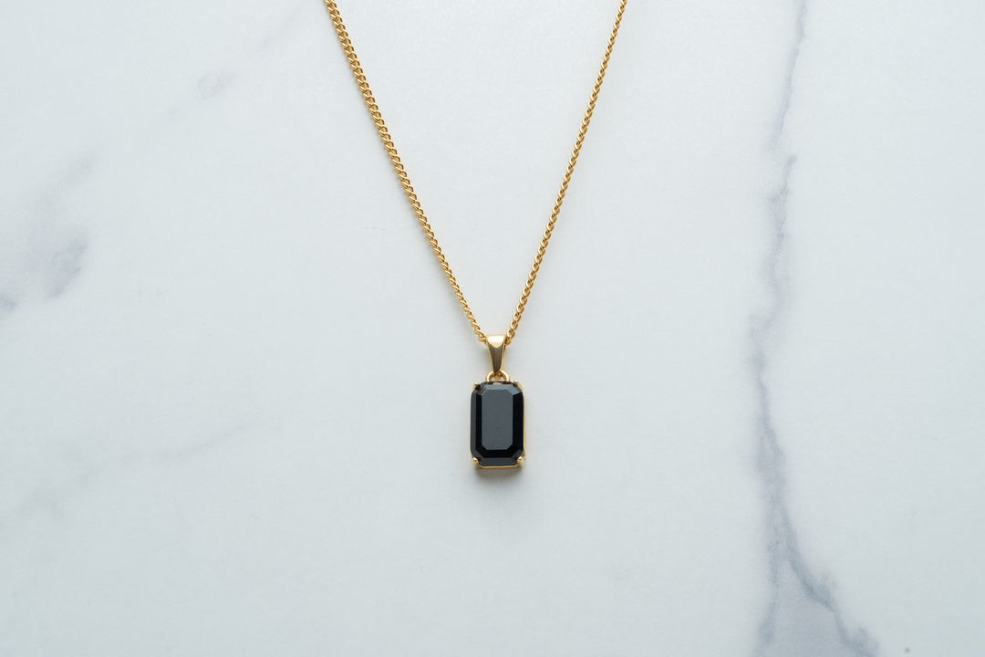 Gold LAPIS necklace 