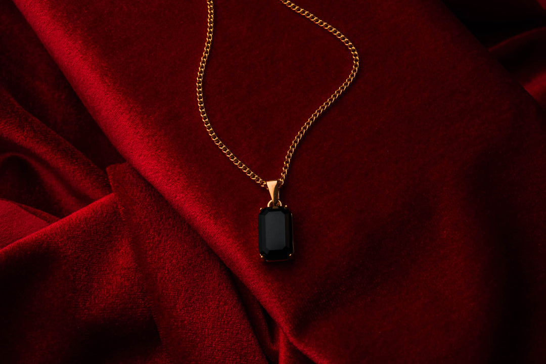 Gold LAPIS necklace 