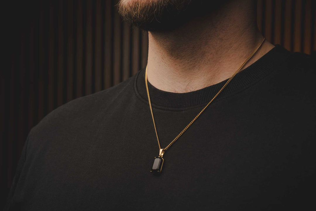 Gold LAPIS necklace 