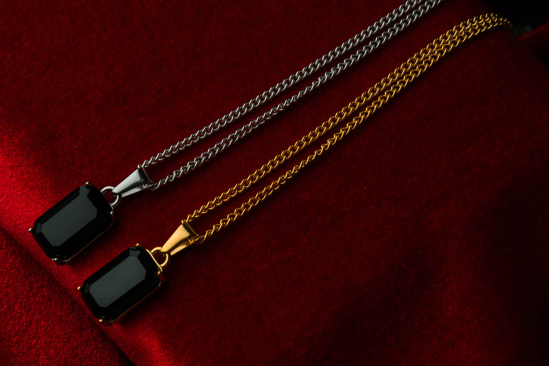 Gold LAPIS necklace 