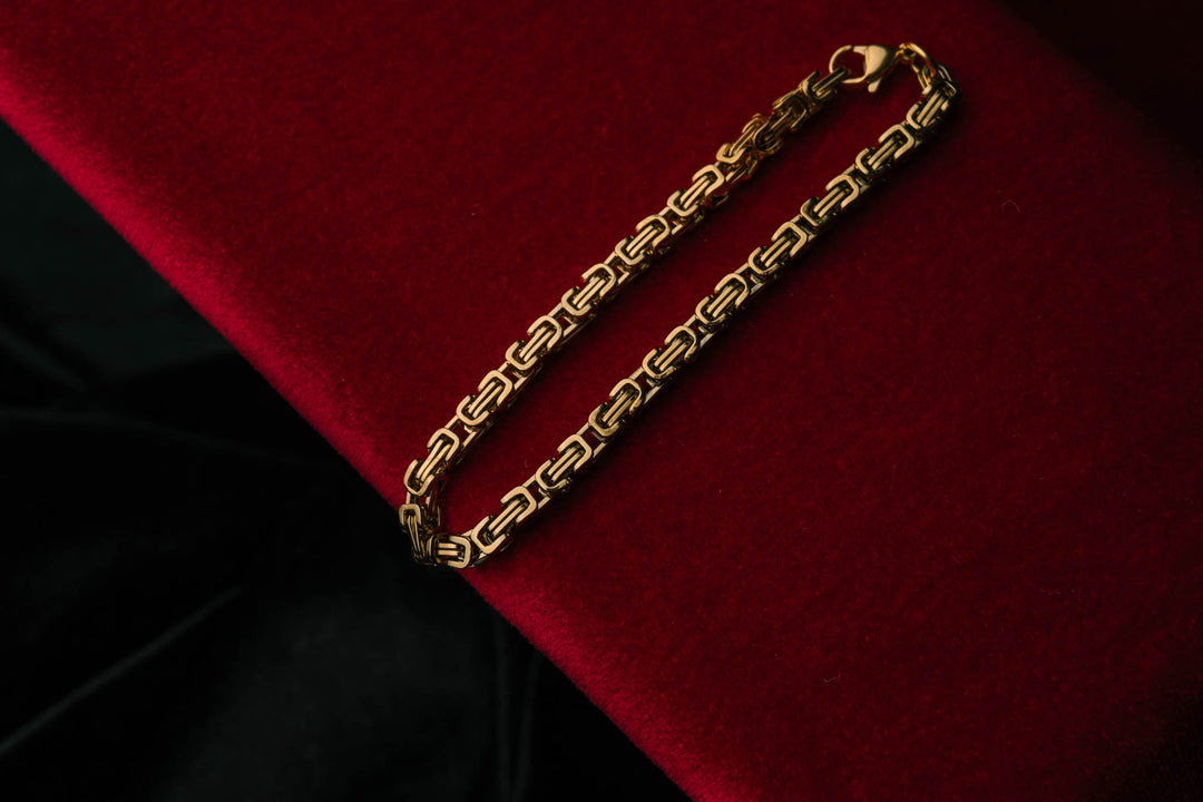 ROYAL 6mm Gold Chain and Bracelet