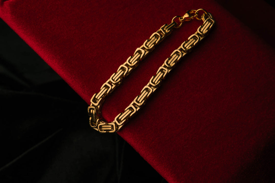 ROYAL 6mm Gold Chain and Bracelet