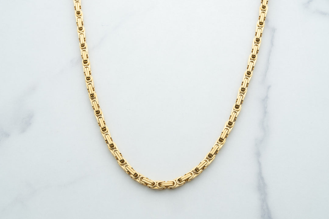 ROYAL 6mm Gold Chain and Bracelet