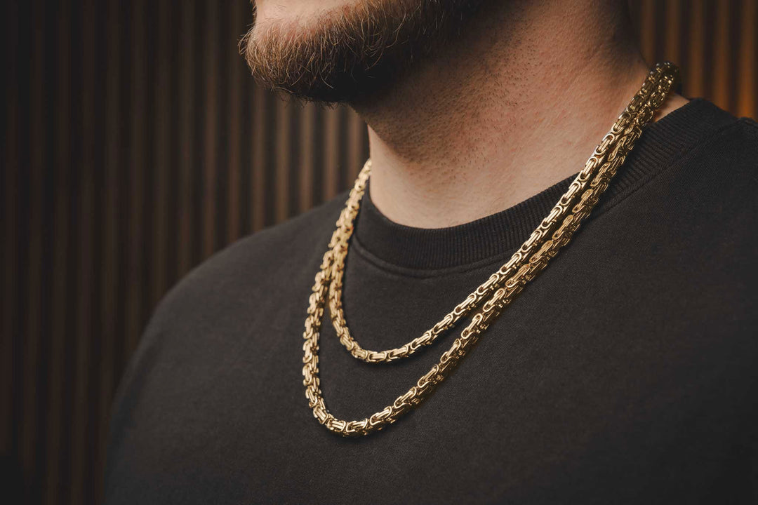 ROYAL 6mm Gold Chain and Bracelet