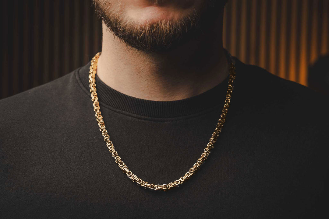 ROYAL 6mm Gold Chain and Bracelet