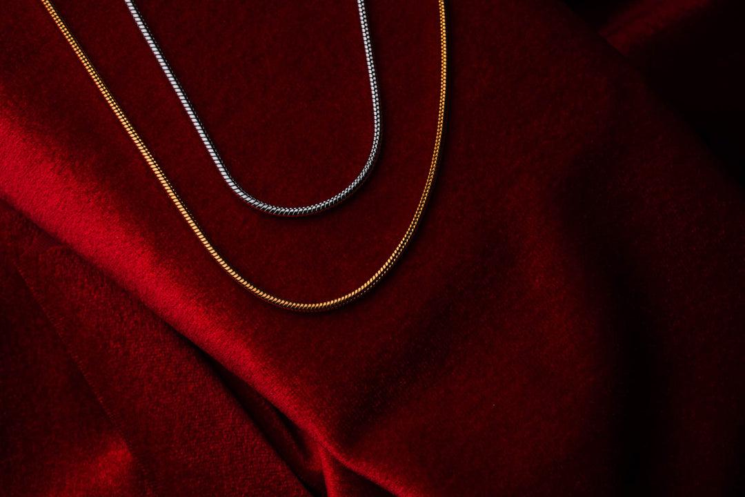 Gold SNAKE chain 2 mm