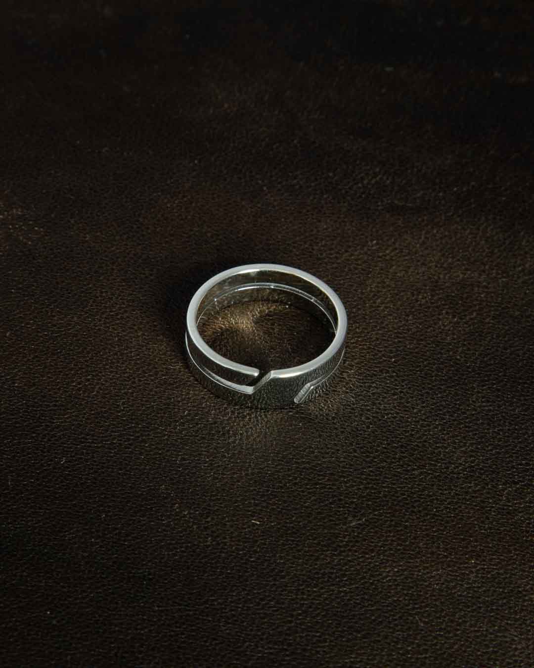 Silver EXCISION ring