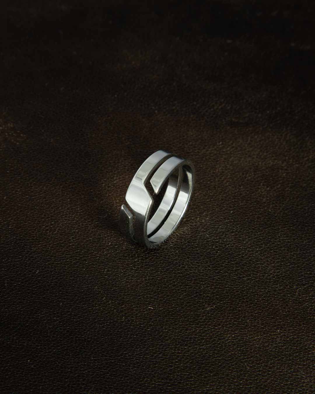 Silver EXCISION ring