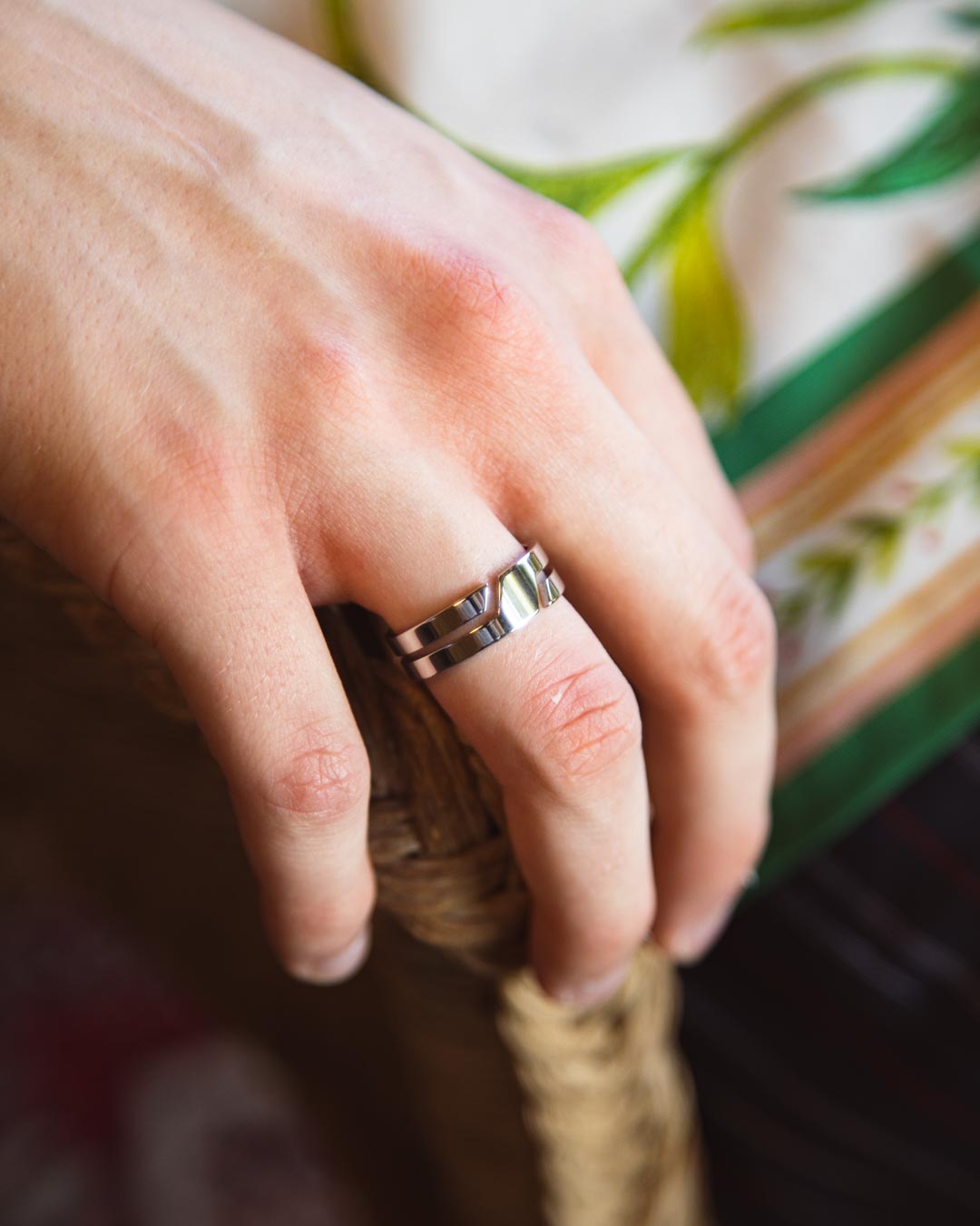 Silver EXCISION ring