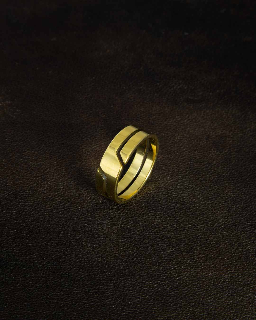 gold EXCISION ring